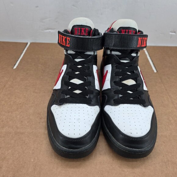 Nike Men's Zoom Air ID 6.0 High Top Shoes Red Black White 418441-992 Sz 12 - Picture 2 of 9